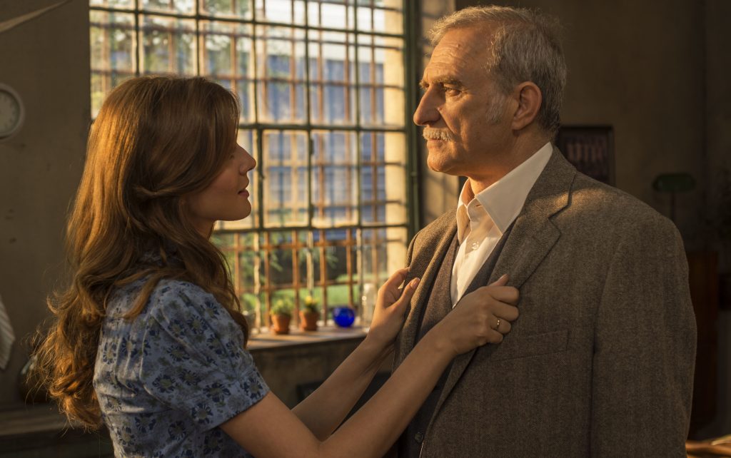 Nina Janković i Lazar Ristovski u filmu Dnevnik mašinovođe.