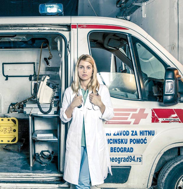 Tamara Krcunović u Urgentnom centru.