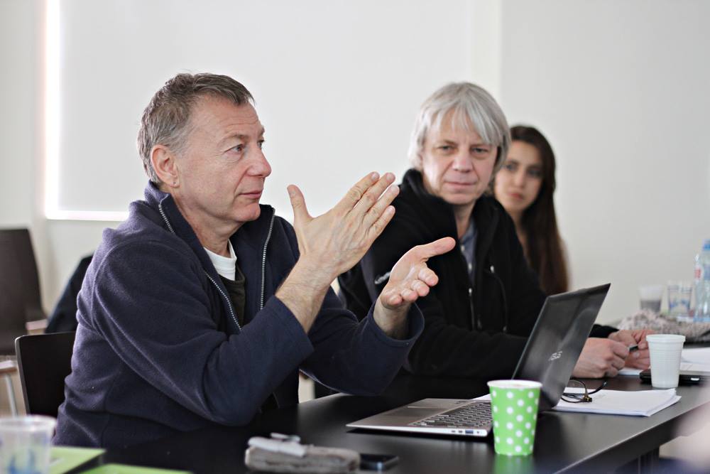 FIRST FILMS FIRST tutori: Milčo Mančevski i Andreas Dresen (foto: Maja Medić).