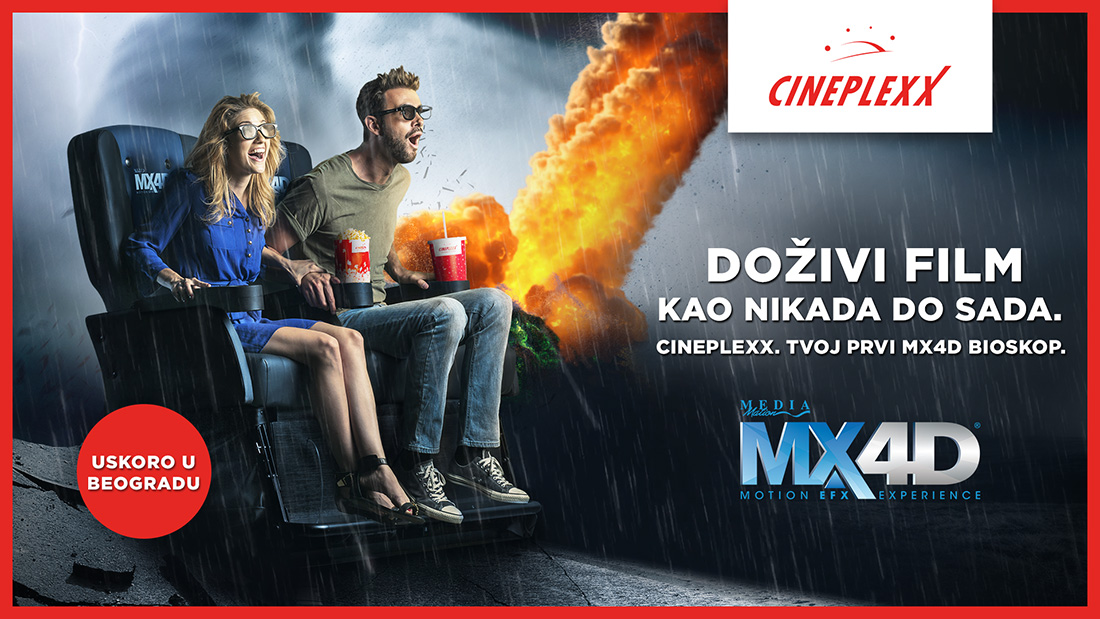 PRVI CINEPLEXX 4D BIOSKOP USKORO U BEOGRADU - FCS